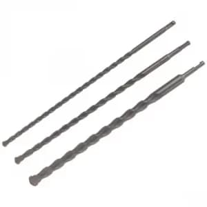 BlueSpot Tools 20006 SDS Bit Set 450mm, 3 Piece