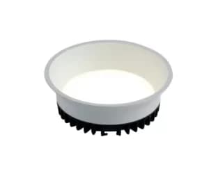 Xanto Integrated LED Round Recessed Downlight, White, 3000K