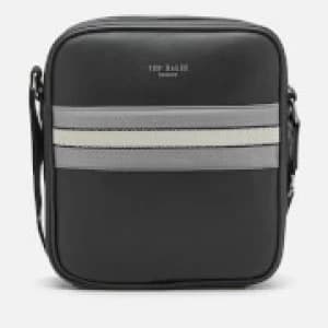 Ted Baker Mens Oppium Webbing Flight Bag - Black