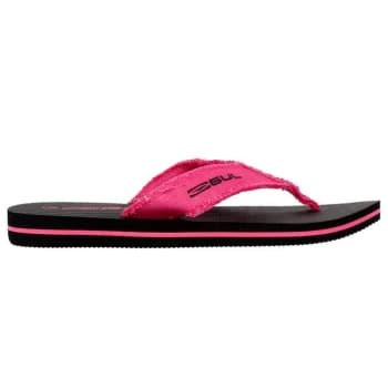 Gul Krait Flip Flops Juniors - Black/Pink