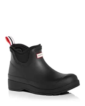 Hunter Womens Play Neoprene Chelsea Booties