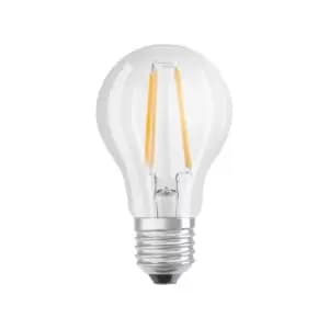 Osram 7W Parathom Clear LED Globe Bulb ES/E27 Dimmable Very Warm White - 287389-439290