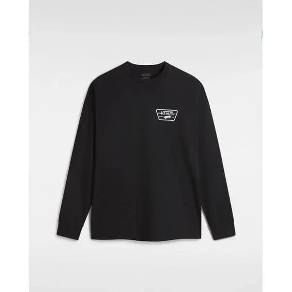 Vans full patch t-shirt in Black & white Black & White Med