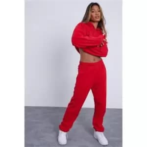 I Saw It First Red Ultimate Oversized Joggers - Red