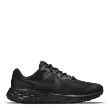 Nike Revolution 6 Junior Running Shoes - Triple Black