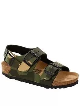 Birkenstock Milano Kids Desert Soil Sandal, Camo, Size 13 Younger