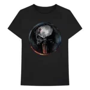 Marvel Comics - Punisher Gore Skull Unisex Large T-Shirt - Black