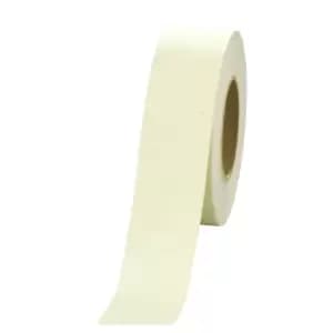 Non-slip tape, self-adhesive, width 50 mm, fluorescent, roll, pack of 1