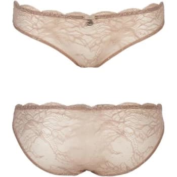 Emporio Armani Virtual Lace Briefs Nude Size L Women