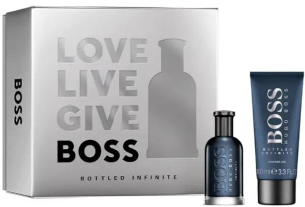 BOSS BOSS Bottled Infinite Eau de Parfum Mens Christmas Gift Set