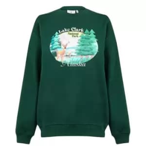 Daisy Street Leah Sweatshirt - Green