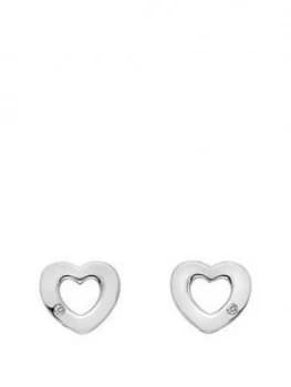 Hot Diamonds Diamond Amulets Heart Earrings