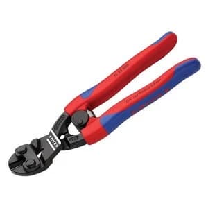Knipex CoBolt Compact Bolt Cutters 20° Head Multi-Component Grip 200mm (8in)