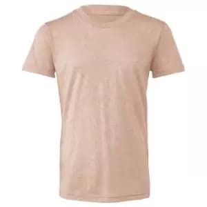 Bella + Canvas Youths Tri-Blend T-Shirt (M) (Peach Triblend)