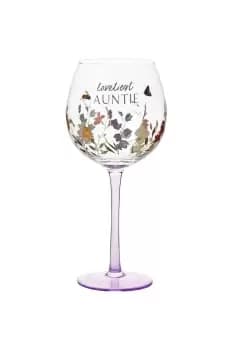 Mother's Day Gin Glass "Auntie"
