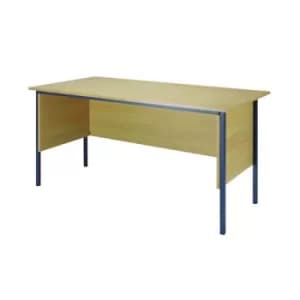 Serrion Rectangular 4 Leg Desk 1800x750x730mm Ferrera Oak KF838789