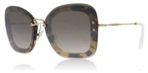 Miu Miu MU02TS Sunglasses Light Havana 7S04P0 65mm