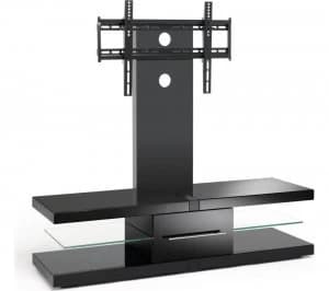 Techlink Echo EC130TVB TV Stand with Bracket Black
