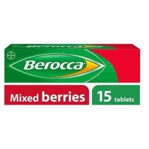Berocca Mixed Berries Energy Vitamin 15 Tablets