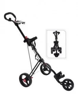 Fast Fold Trimaster Golf Trolley Black