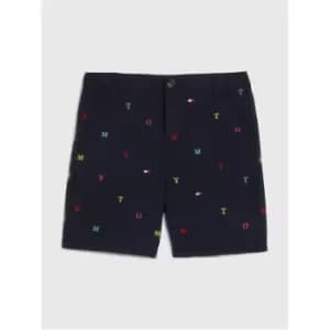 Tommy Hilfiger Tommy Embro Chino Shorts - Blue