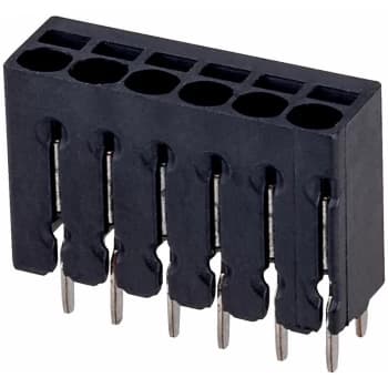 1701105 PTSM 0,5/ 6-2,5-V-THR Terminal Block 6A 6 Way 2.5mm (5) - Phoenix Contact