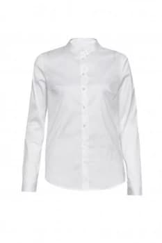 French Connection Eastside Cotton Shirt White