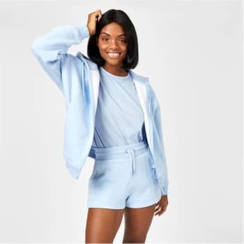 USA Pro Oversized Hoodie Womens - Blue Marl