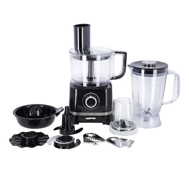 Geepas GSB5487-BK 800W 10 In 1 Food Processor Blender