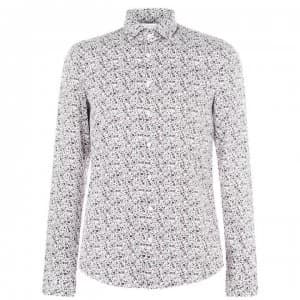 Calvin Klein Floral Print Shirt - Port XUU