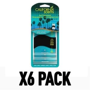 Santa Ana Sea Breaze (Pack Of 6) California Paper Car Scents