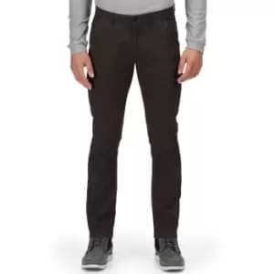Regatta Mens Bryer II Coolweave Cotton Cargo Trousers 30R - Waist 30' (76cm), Inside Leg 32'