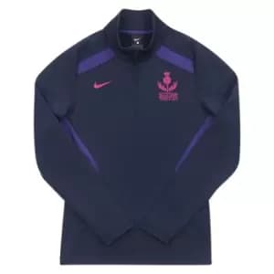 Nike Scottish Thistles Netball quarter Zip Midlayer - Blue