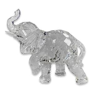 Acrylic Elephant Clear Ornament
