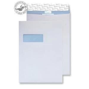 Blake Premium Secure Pocket Window PS White C4 324x229 125gsm Ref