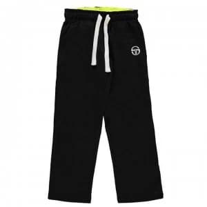 Sergio Tacchini Elbow Track Pants Junior Boys - Black/Yellow