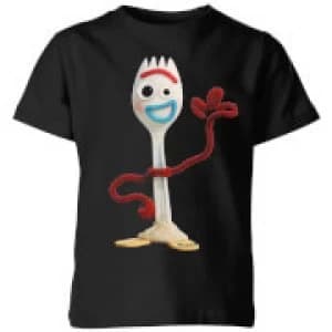 Toy Story 4 Forky Kids T-Shirt - Black - 11-12 Years