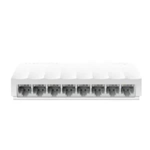 TP-LINK (LS1008) 8-Port 10/100 Unmanaged LiteWave Desktop Switch, Plastic Case UK Plug