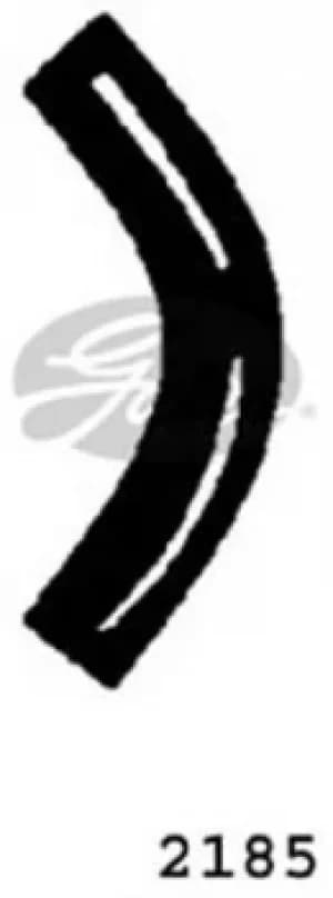 Curved Radiator Hose 155mm X 25 Gates 2185