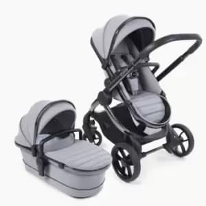 iCandy Peach 7 Combo Set Pushchair and Carrycot Light Grey Phantom
