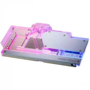 Phanteks Glacier G30 RTX 3080/3090 GPU Full Water Block Asus Strix DRGB Lighting Chrome