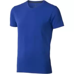 Elevate Mens Kawartha Short Sleeve T-Shirt (L) (Blue)