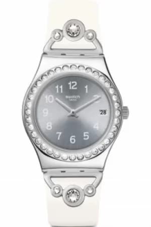 Swatch Pretty In White Watch YLS463
