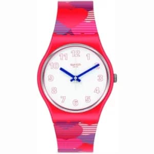 Ladies Swatch Heart Lots Watch