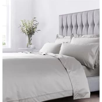 Hotel Collection Hotel 1000TC Egyptian Cotton Flat Sheet - Light Grey