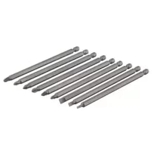 Silverline Extra-Long Power Bit Set 9pce 150mm SB08