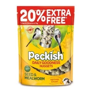 Robert Dyas Peckish Daily Goodness Suet Nuggets Bird Food - 1KG