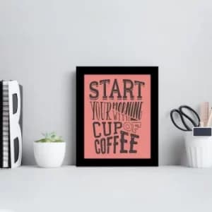 SCT-044 Multicolor Decorative Framed MDF Painting