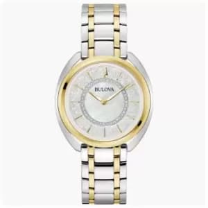 Bulova 98X134 Womens Classic Duality Diamond Dial Two- Watch