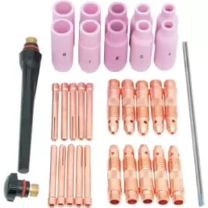 Kennedy Spares Kit for WP17/18/26 TIG Torch